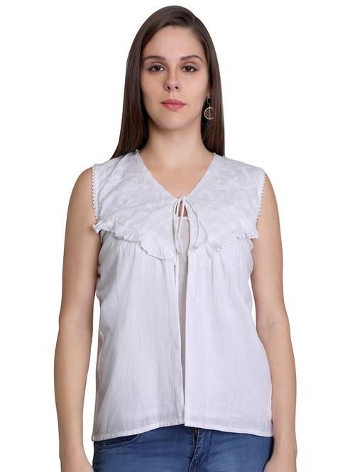 tonal embroidered regular shrug - 16969200 - Very Small Image - 1