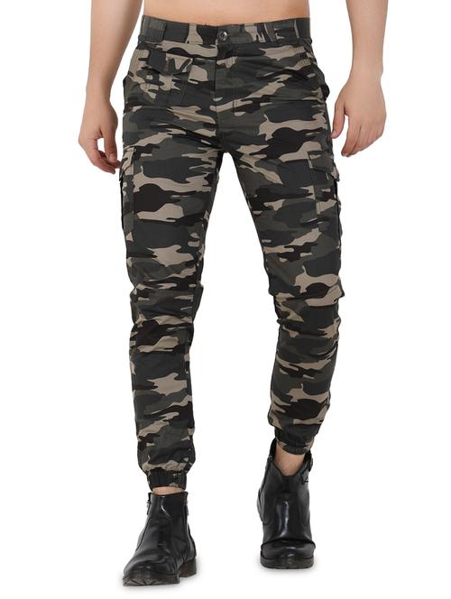 green camouflage printed jogger - 16970072 - Very Small Image - 1