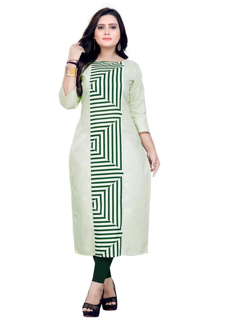 geometric print straight kurta - 16971002 - Very Small Image - 1