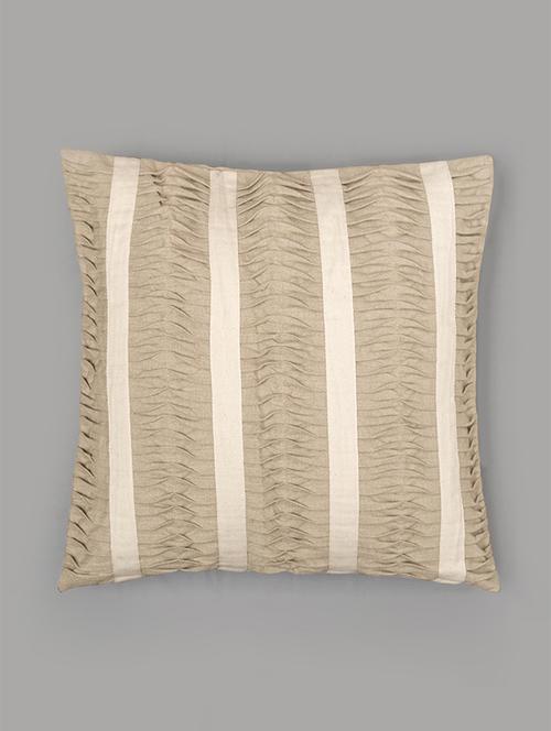 chambray cotton single piece cushion cover   - 16971260 - Very Small Image - 1
