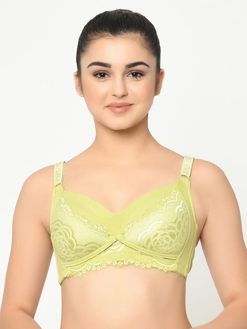 green lace maternitynursing bra - 16971687 - Very Small Image - 1