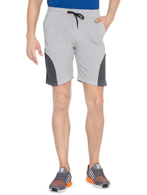 grey color block short - 16974045 - Very Small Image - 1
