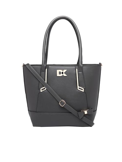 grey leatherette (pu) handbag - 16975205 - Very Small Image - 1