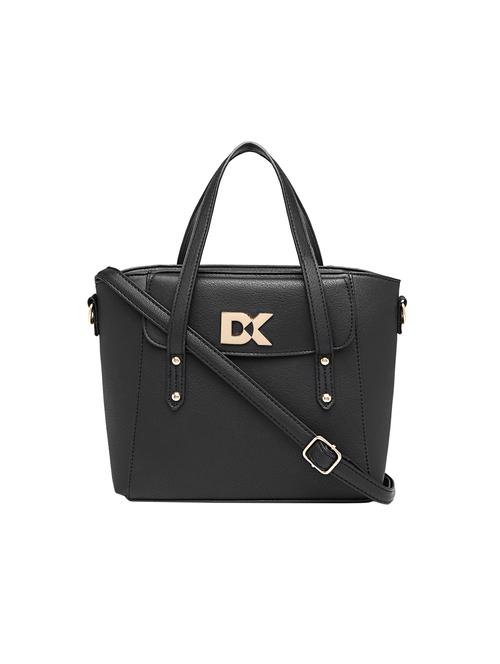 black leatherette (pu) handbag - 16975228 - Very Small Image - 1