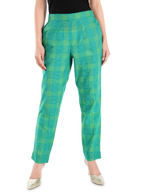 mid rise flat front trousers trouser - 16979599 - Very Small Image - 1
