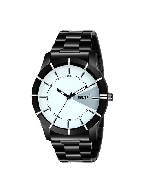 danzen white dial watch for men - 16980810 - Very Small Image - 1