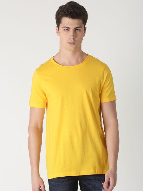 yellow solid t-shirt - 16983357 - Very Small Image - 1