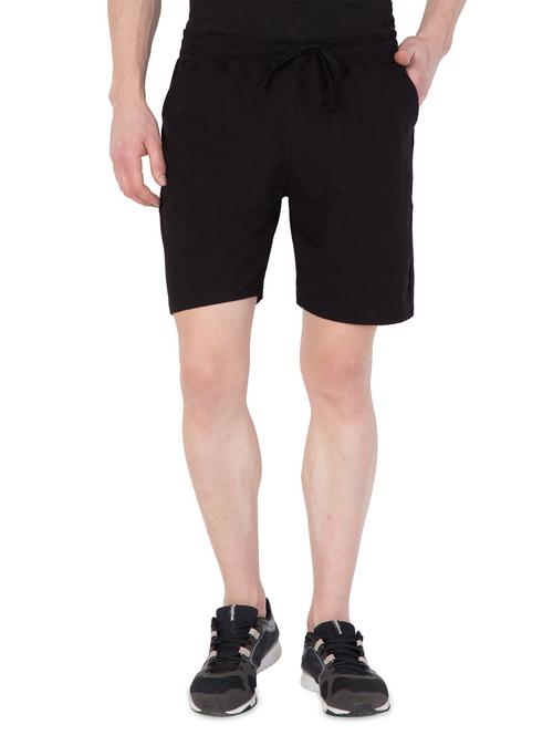 black cotton  shorts - 16985010 - Very Small Image - 1