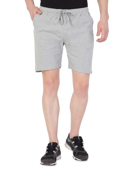 grey cotton  shorts - 16985013 - Very Small Image - 1