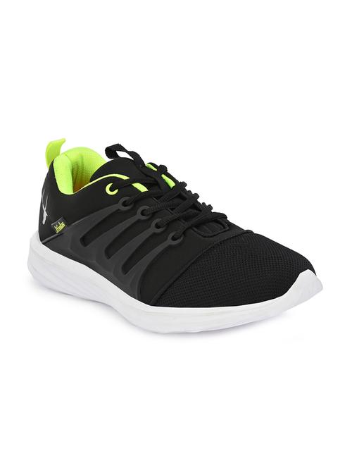 black  lace up sport shoes - 16986174 - Very Small Image - 1