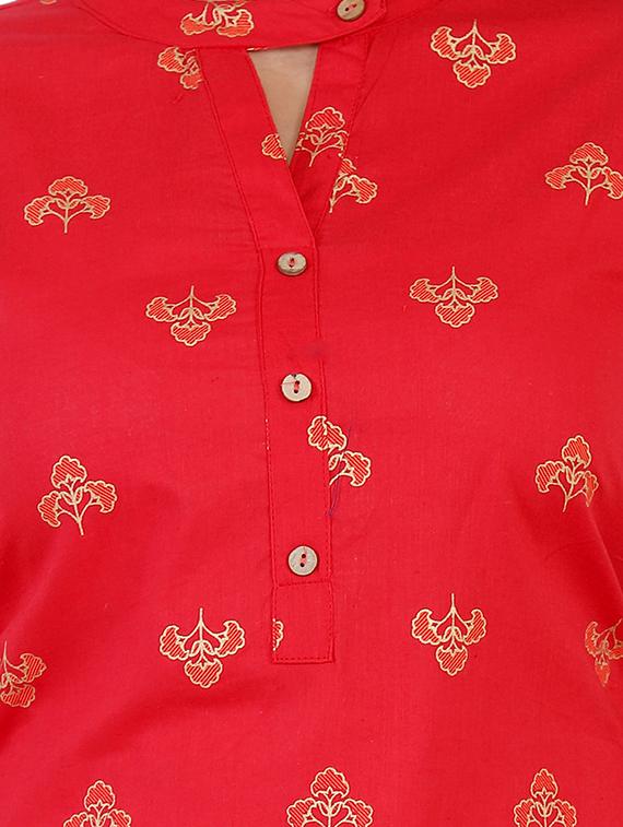 women's straight kurta - 16986653 - Zoom Image - 3