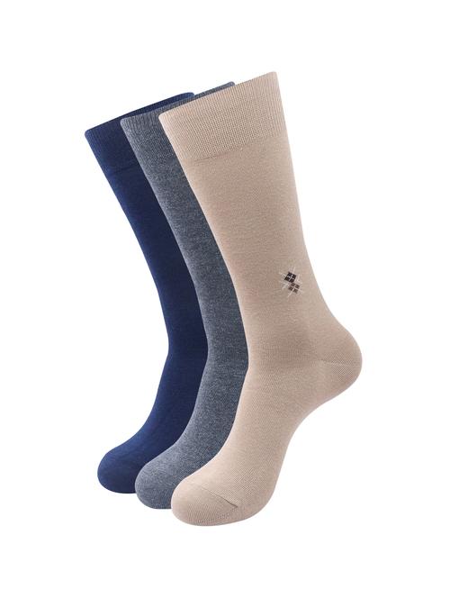 men pack of 3 solid above ankle length sock - 16989170 - Very Small Image - 1