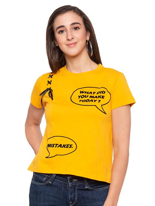 round neck quirky tee  - 16990045 - Very Small Image - 1