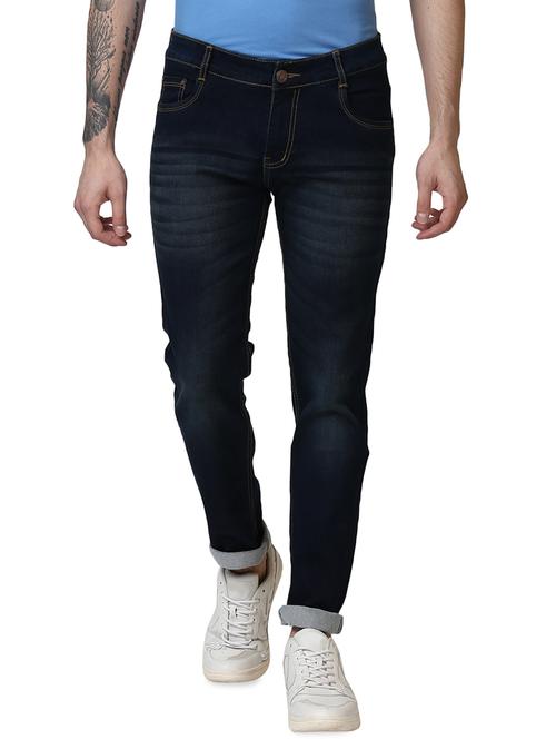 mens slim fit plain jeans - 16990427 - Very Small Image - 1