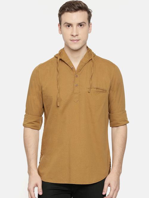 mens solid casual shirt - 16992320 - Very Small Image - 1