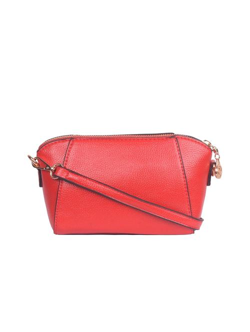 red leatherette (pu) sling bag - 16992401 - Very Small Image - 1