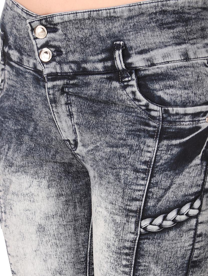 women's plain slim fit jeans - 16992508 - Zoom Image - 4