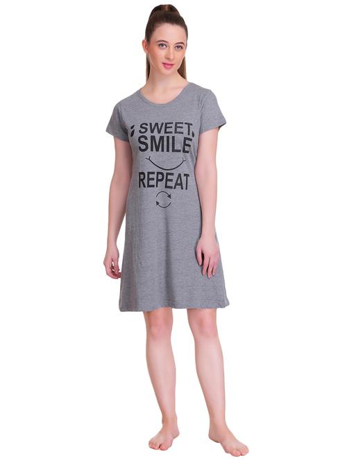 round neck quirky sleepshirt  - 16993407 - Very Small Image - 1