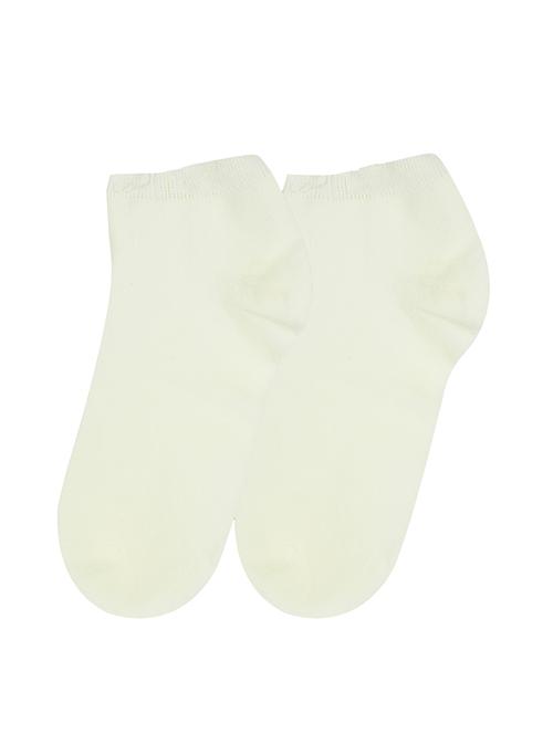 yellow cotton ankle length sock - 16998625 - Very Small Image - 1