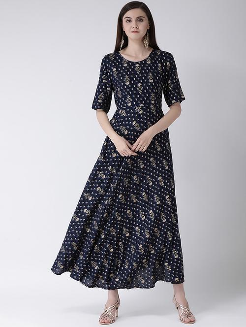 women's flared kurta - 17000474 - Very Small Image - 1