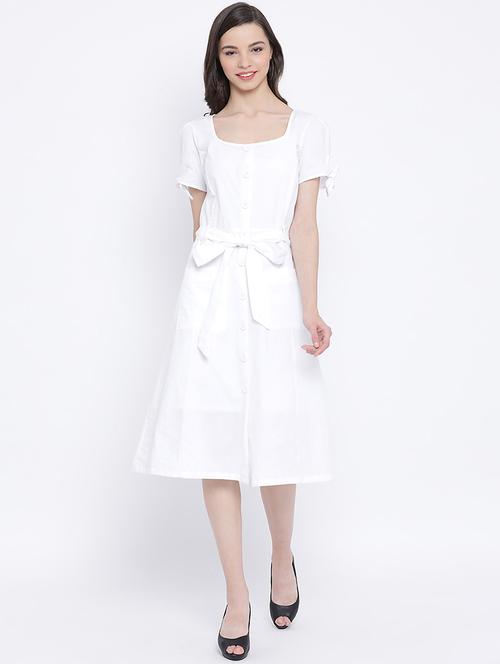 women's sheath solid dress - 17011010 - Very Small Image - 1