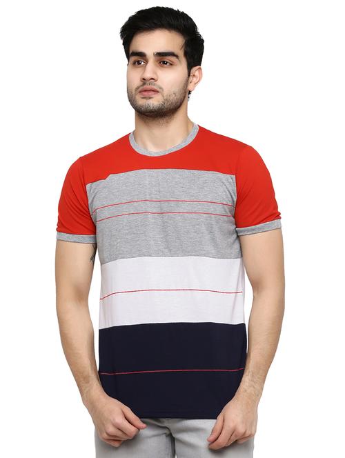 multi color block t-shirt - 17011393 - Very Small Image - 1