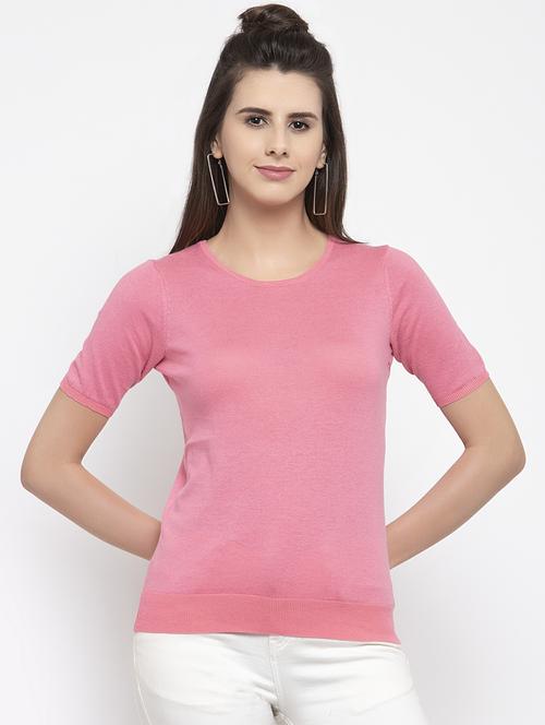 round neck solid tee  - 17012253 - Very Small Image - 1