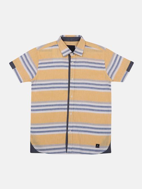 yellow cotton shirt - 17012932 - Very Small Image - 1