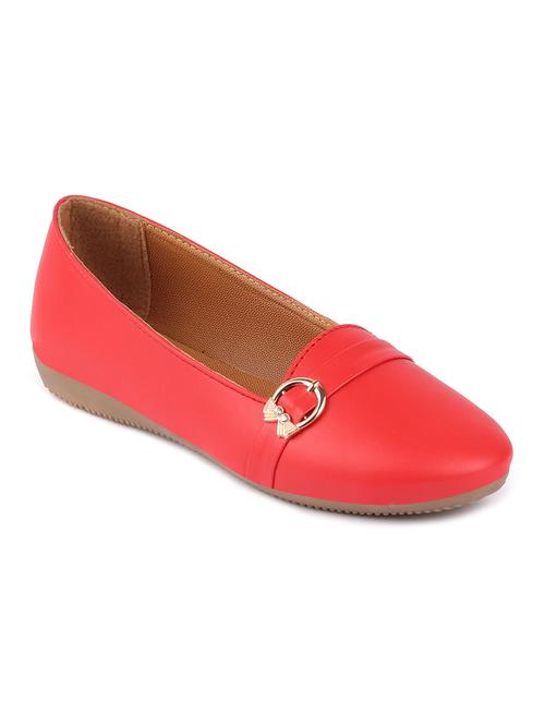 red slip on ballerinas - 17014418 - Very Small Image - 1