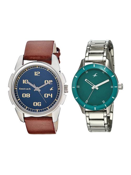 fastrack combo watches (3124sl02+6078sm01) - 17015013 - Very Small Image - 1