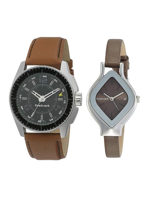 fastrack combo watches (3089sl05+6109sl02) - 17015018 - Very Small Image - 1