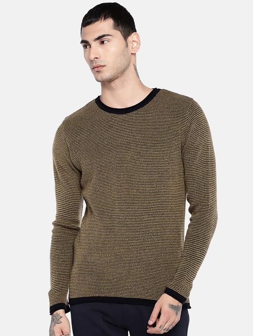 yellow solid pullover - 17018279 - Very Small Image - 1