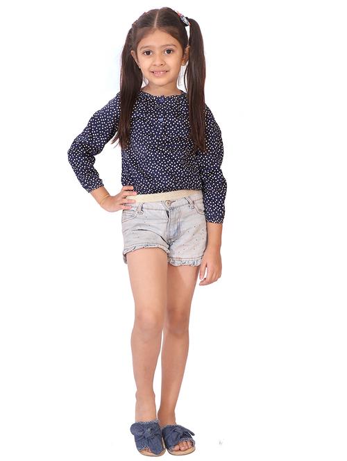 blue printed top - 17020968 - Very Small Image - 1