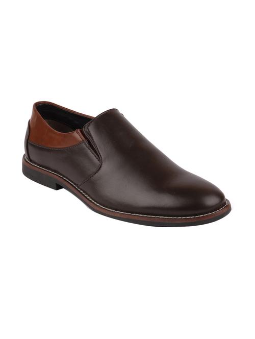 brown slip on oxfords - 17025385 - Very Small Image - 1