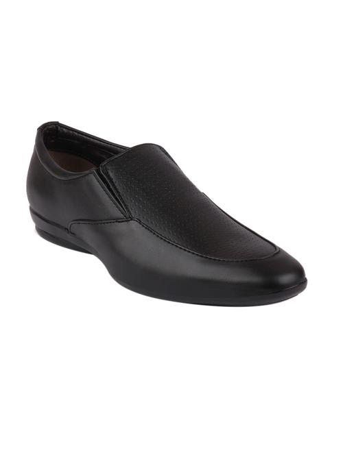 black  formal slip on shoes - 17025399 - Very Small Image - 1