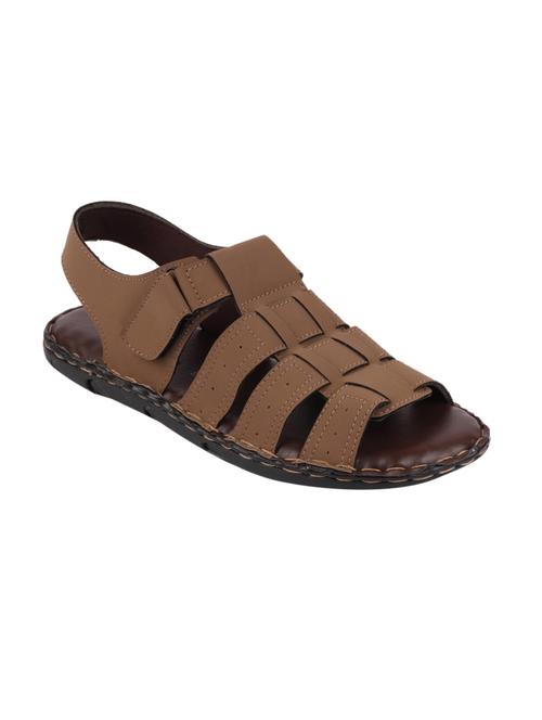 brown back strap sandals - 17025412 - Very Small Image - 1