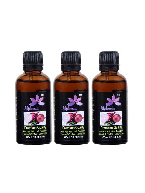 alphacia organic herbal onion oil 180ml - 17025589 - Very Small Image - 1