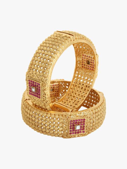  gold plated bangles - 17029005 - Very Small Image - 1