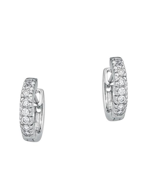  silver plated hoop earring - 17029431 - Very Small Image - 1