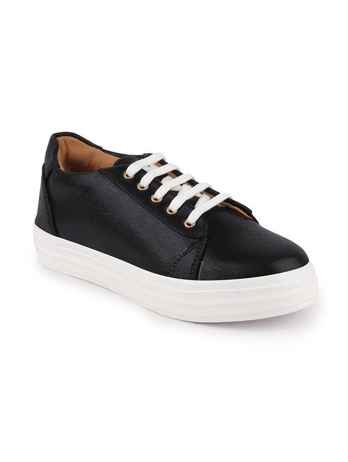 black lace-up sneakers - 17030456 - Very Small Image - 1