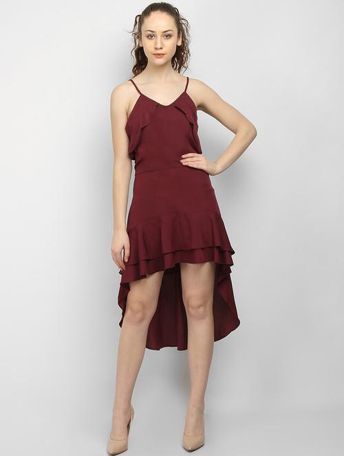 cami neck  asymmetric dress - 17033835 - Very Small Image - 1