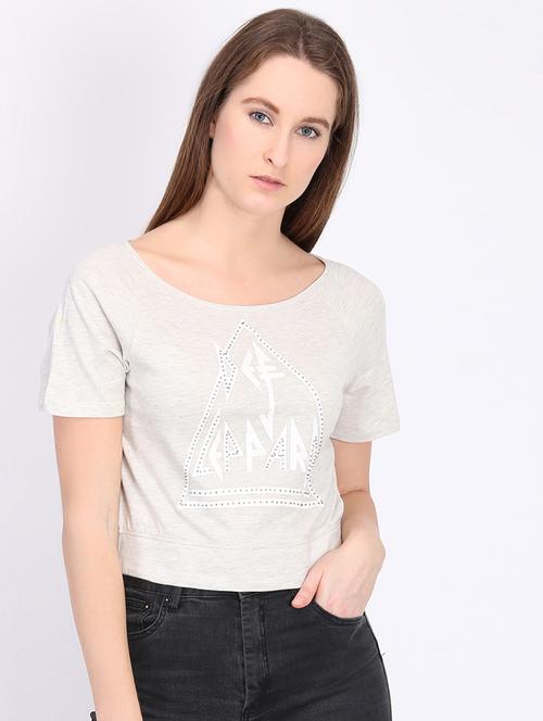 round neck graphic tee  - 17034151 - Very Small Image - 1