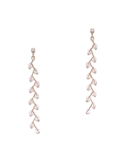  gold plated drop earring - 17035567 - Very Small Image - 1