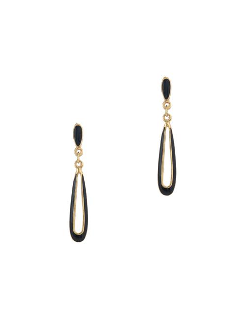 black metal drop earring - 17041196 - Very Small Image - 1