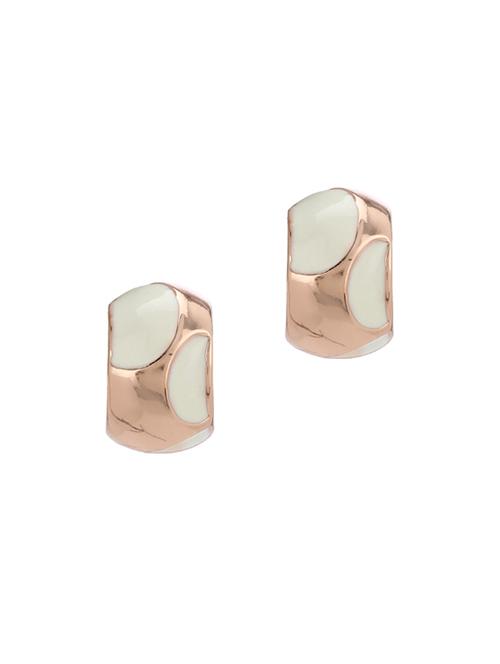 gold metal studs earring - 17041250 - Very Small Image - 1