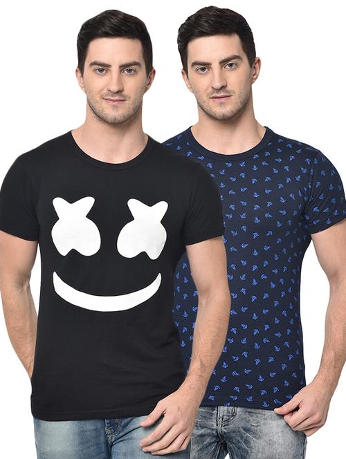 multi colored printed t-shirt - 17059588 - Very Small Image - 1