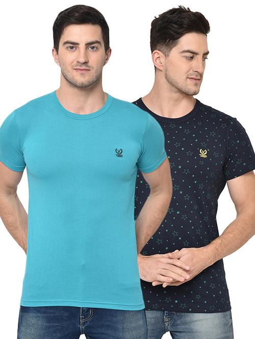 multicolor printed oombo t-shirt - 17059619 - Very Small Image - 1