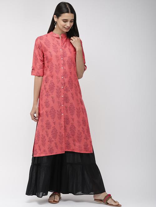 women's front slit kurta - 17060705 - Very Small Image - 1