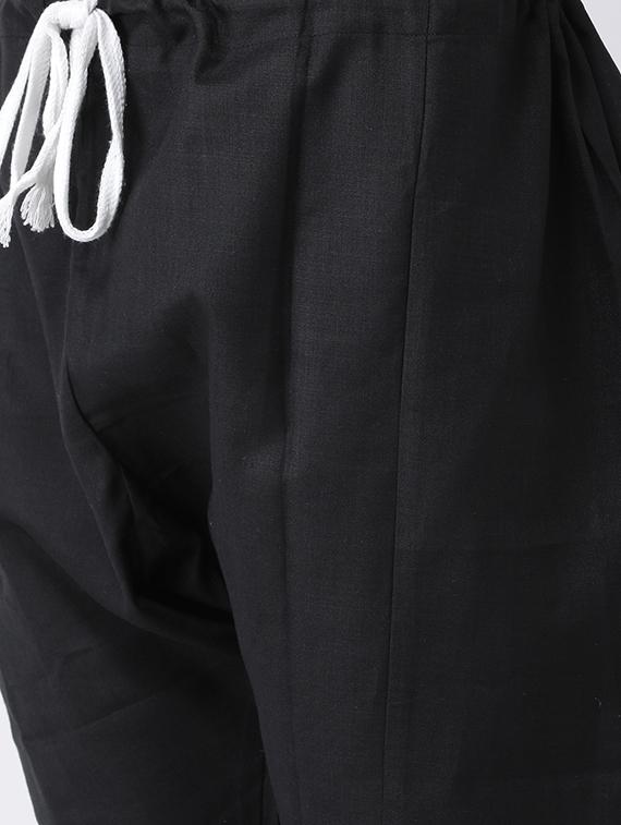 black solid pathani set - 17063742 - Zoom Image - 4
