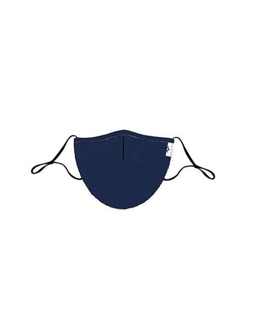 the vanca navy unisex solid mask with spandex loops - 17068498 - Very Small Image - 1